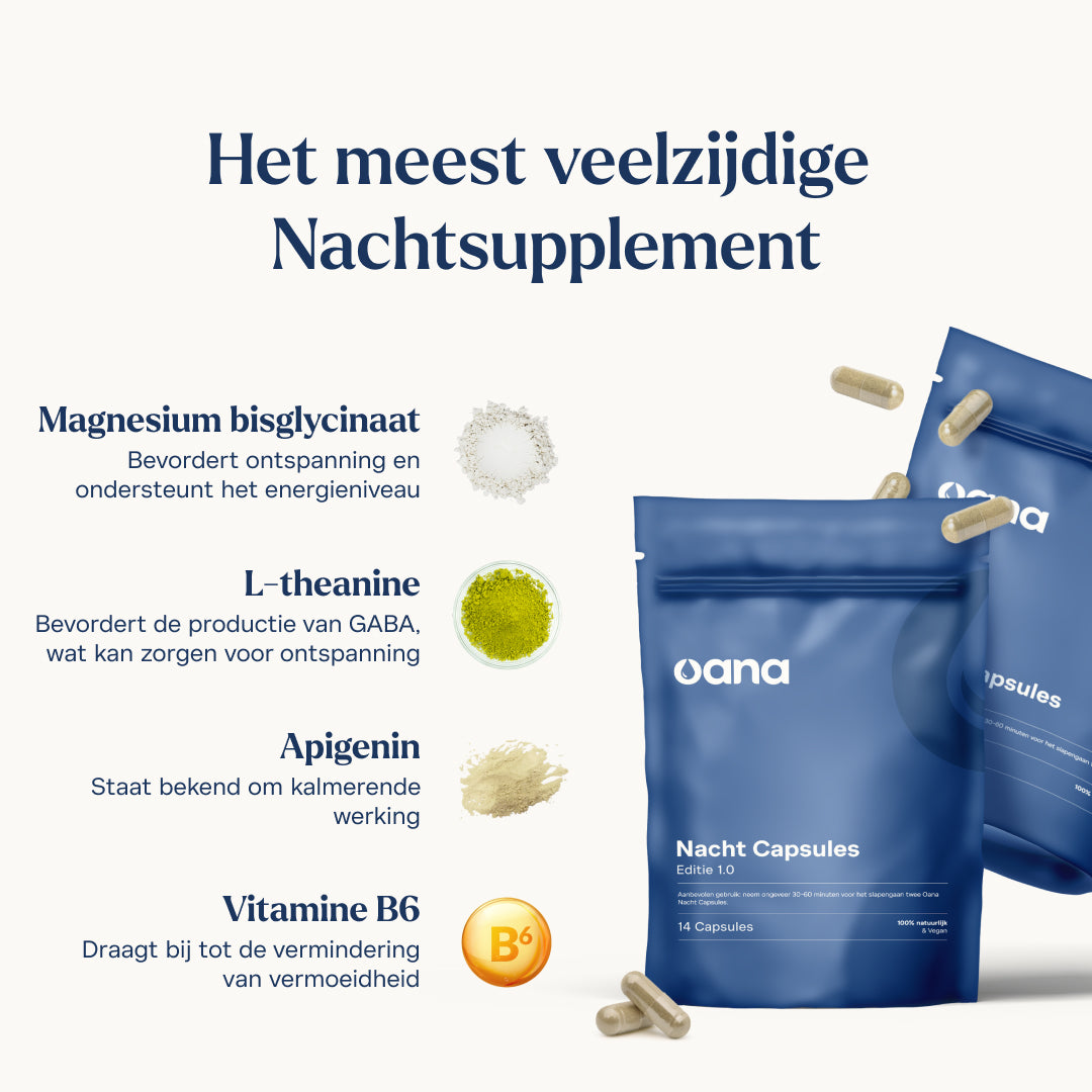 Natuurlijke Nacht Capsules.