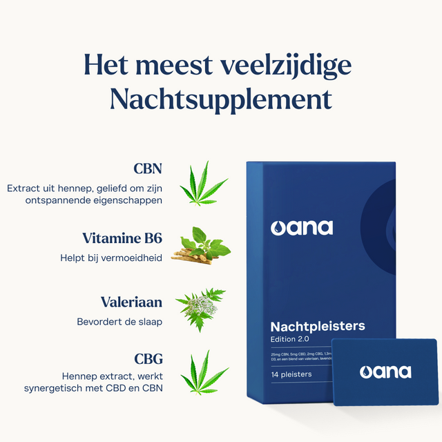 Natuurlijke Nachtpleisters.