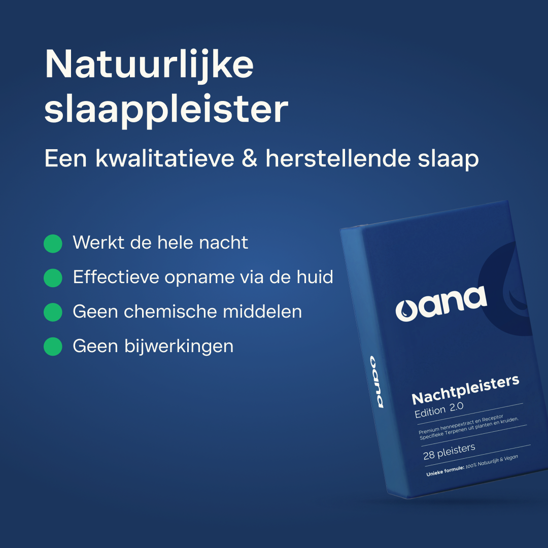 Oana Green | Organische slaapmiddelen | Slaappleisters | Voor een kwalitatieve & herstellende slaap